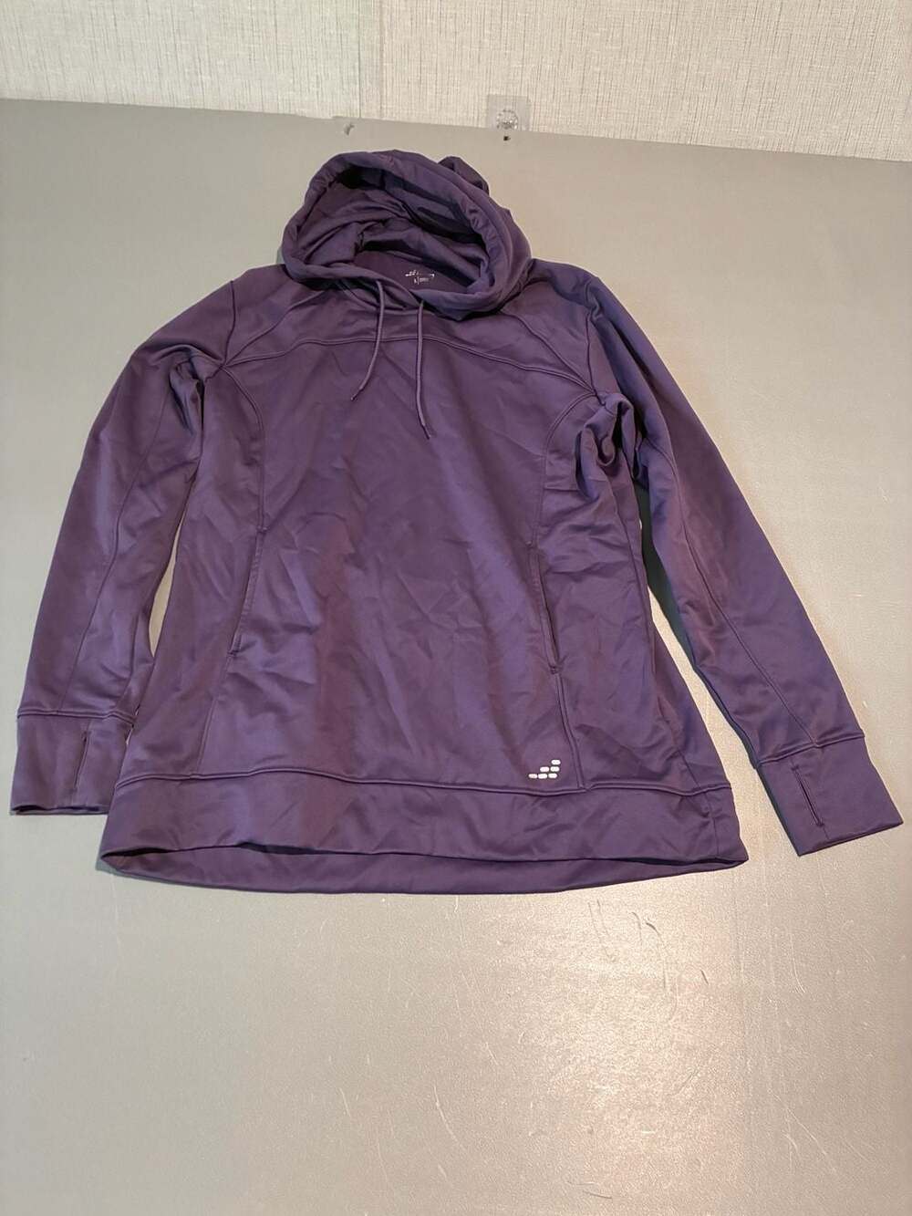 BCG Hoodie Size L Purple Athletic Sweatshirt